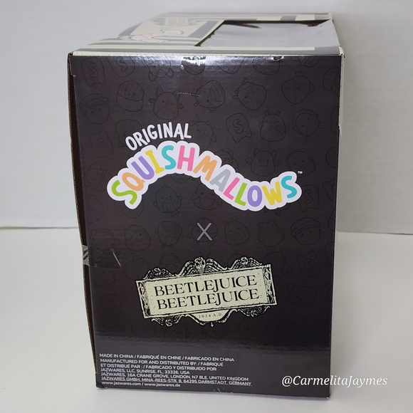 🖤 BEETLEJUICE 🪲 Select Series Box Set Black Tags Original Squishmallow ☆ NIB ☆ - Picture 9 of 10